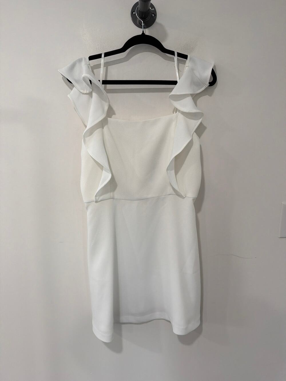 BCBGeneration Mini Dress Off White Sleeveless XL